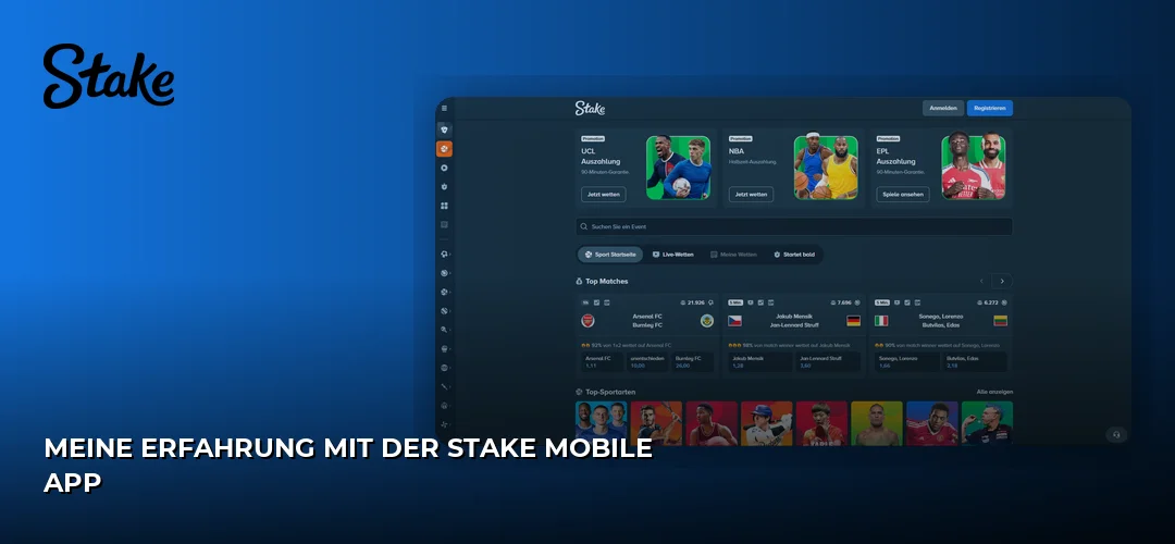 Meine Erfahrung mit der Stake Mobile App
