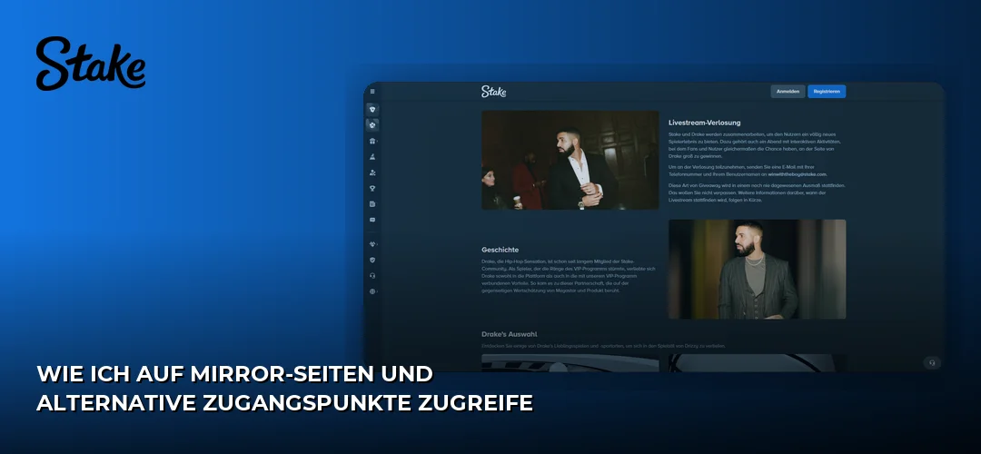 Wie ich auf Mirror-Seiten und alternative Zugangspunkte zugreife